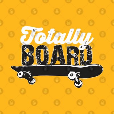 Totally Board Skateboard Throw Pillow Official Skateboard Merch