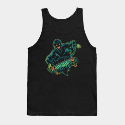 Green Ghost Tank Top Official Skateboard Merch