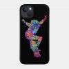 Skate Girl Watercolor Art Phone Case Official Skateboard Merch