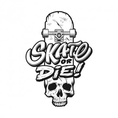 Skate Or Die Tapestry Official Skateboard Merch