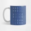 Rows Of White Skateboards Mug Official Skateboard Merch