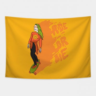 Ride Or Die Tapestry Official Skateboard Merch