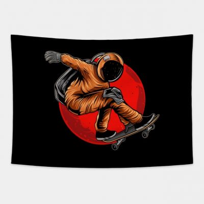 Astronaut Skateboarder Tapestry Official Skateboard Merch