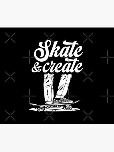 Creativity In Skateboarding Tapestry Official Skateboard Merch