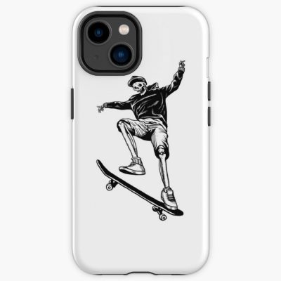 Skateboarding Skeleton Iphone Case Official Skateboard Merch