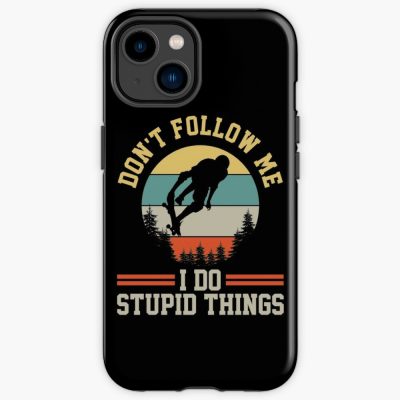 Skateboarding Skateboarder Vintage Iphone Case Official Skateboard Merch