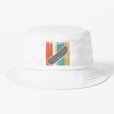 Vintage Skateboard Gift Bucket Hat Official Skateboard Merch