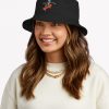 Skeleton On A Skateboard Bucket Hat Official Skateboard Merch