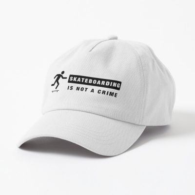 Skateboarding Is Not A Crime Cap Official Skateboard Merch