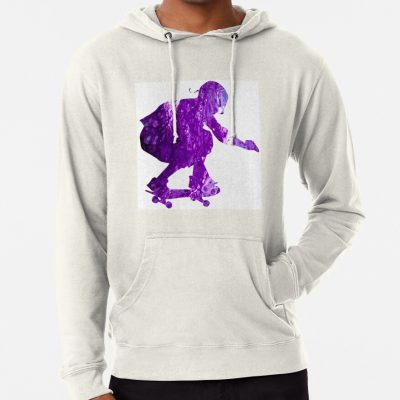 Purple Skateboarder Hoodie Official Skateboard Merch