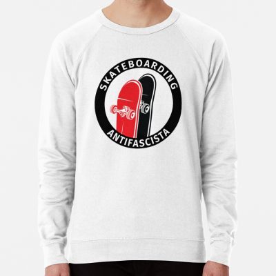 Antifa Logo Antifascist Action Skateboard Skater Skateboarding Sweatshirt Official Skateboard Merch