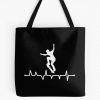 Skateboard Heartbeat Tote Bag Official Skateboard Merch