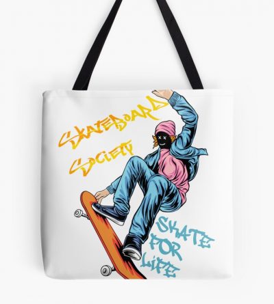 Skateboard Culture Urban Clothing Tote Bag Official Skateboard Merch