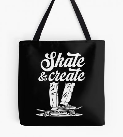 Creativity In Skateboarding Tote Bag Official Skateboard Merch