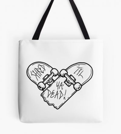 Shred 'Til Ya Dead Tote Bag Official Skateboard Merch