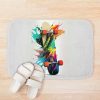 Skateboard In Paint Bath Mat Official Skateboard Merch