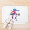 Skateboarding Bright Watercolor Bath Mat Official Skateboard Merch