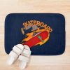 Red Skateboard Bath Mat Official Skateboard Merch