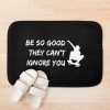 Skateboarding Be So Good White Bath Mat Official Skateboard Merch