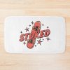 Skateboard "Stoked' Graphic Design Stars Bath Mat Official Skateboard Merch