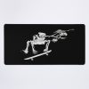 Skateboard Skeletons, Skating Skeletons, Halloween Mouse Pad Official Skateboard Merch