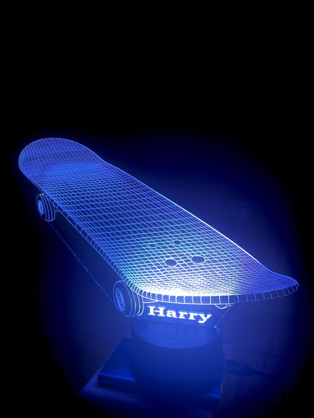 Skateboard Personalized Led Lamp